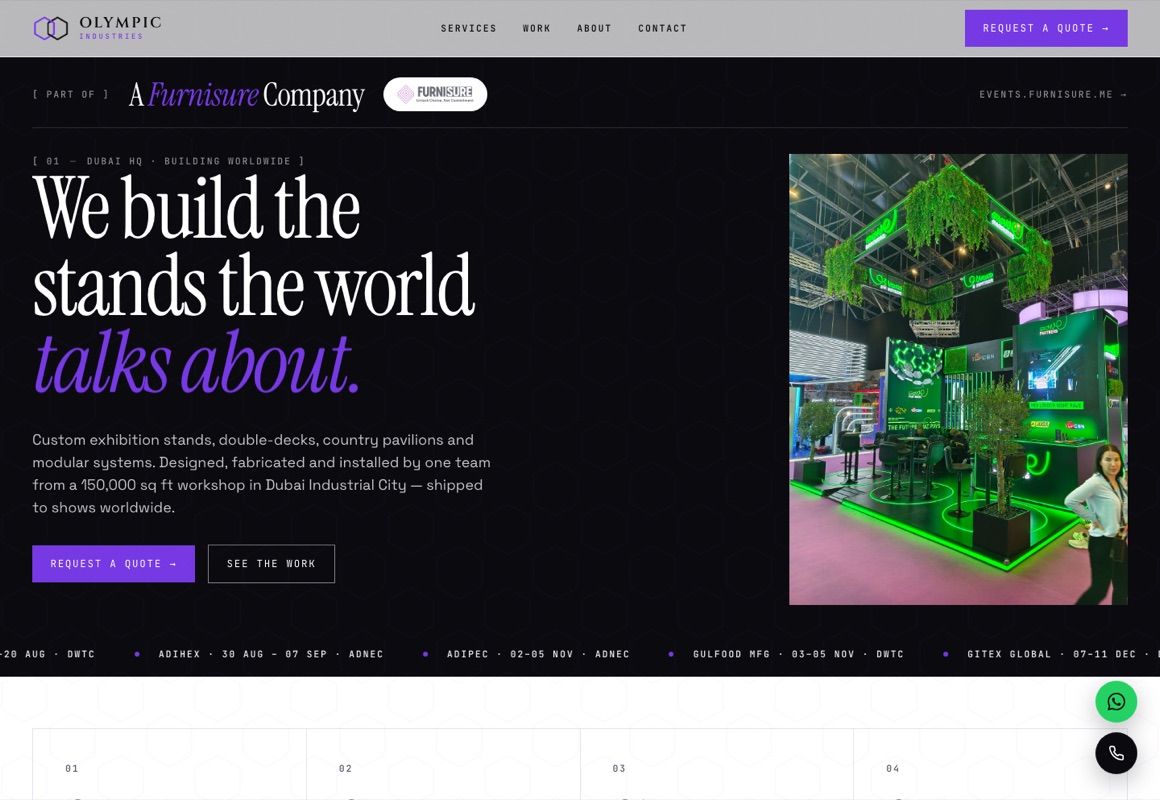 Olympic Industries — Web · Development